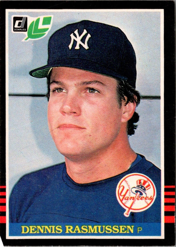 1985 Leaf Dennis Rasmussen #48