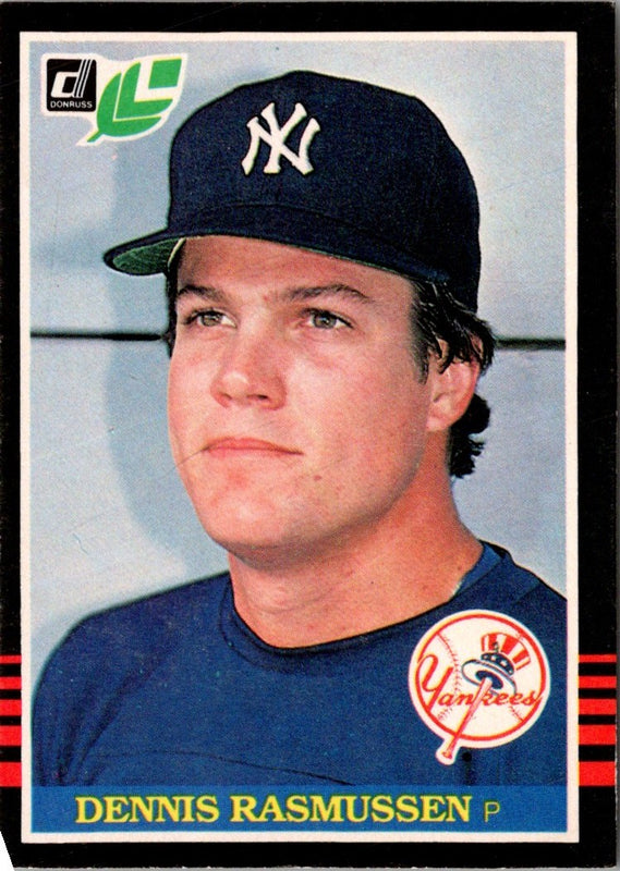 1985 Leaf Dennis Rasmussen #48