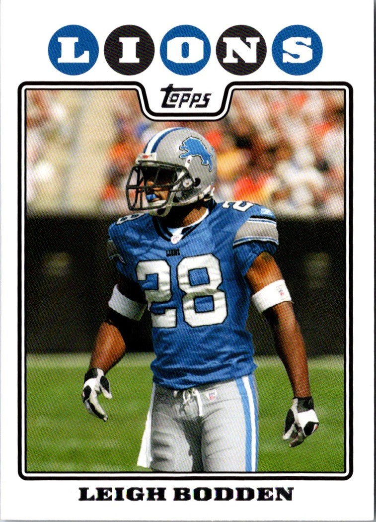 2008 Topps Leigh Bodden