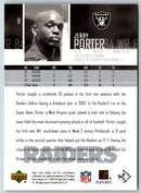 2003 Upper Deck Jerry Porter