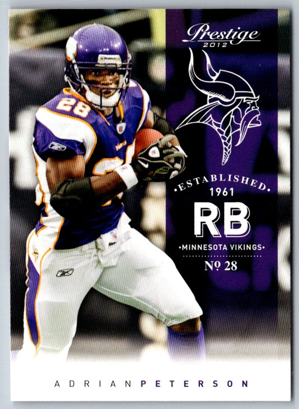 2012 Panini Prestige Adrian Peterson #103