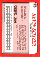 1988 Topps Revco League Leaders Kevin Seitzer