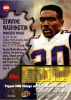 1997 Stadium Club Dewayne Washington #309