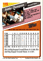 1993 Topps Gold Robby Thompson #115