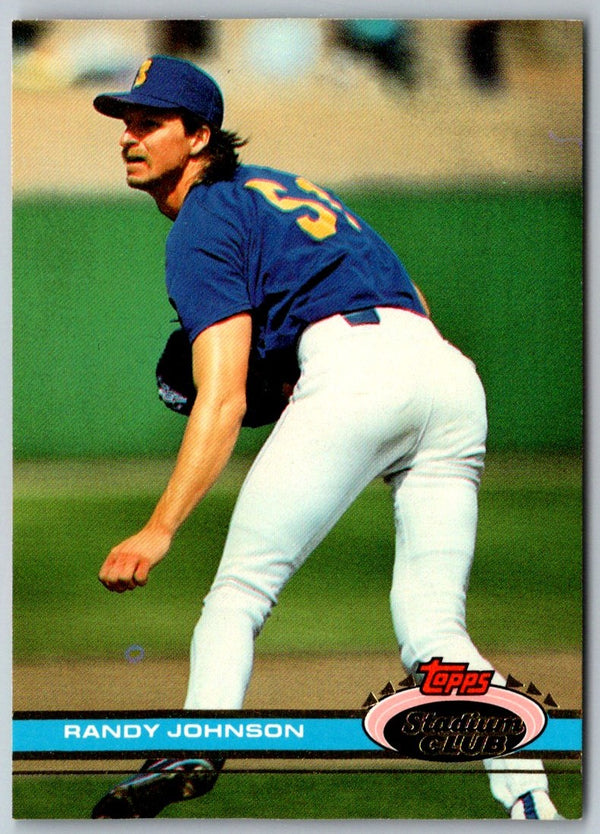 1991 Stadium Club Randy Johnson #409