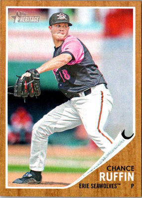 2011 Topps Heritage Minor League Chance Ruffin #165