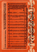 1988 O-Pee-Chee Mark Eichhorn