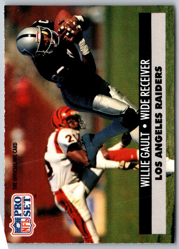 1991 Pro Set Willie Gault #190