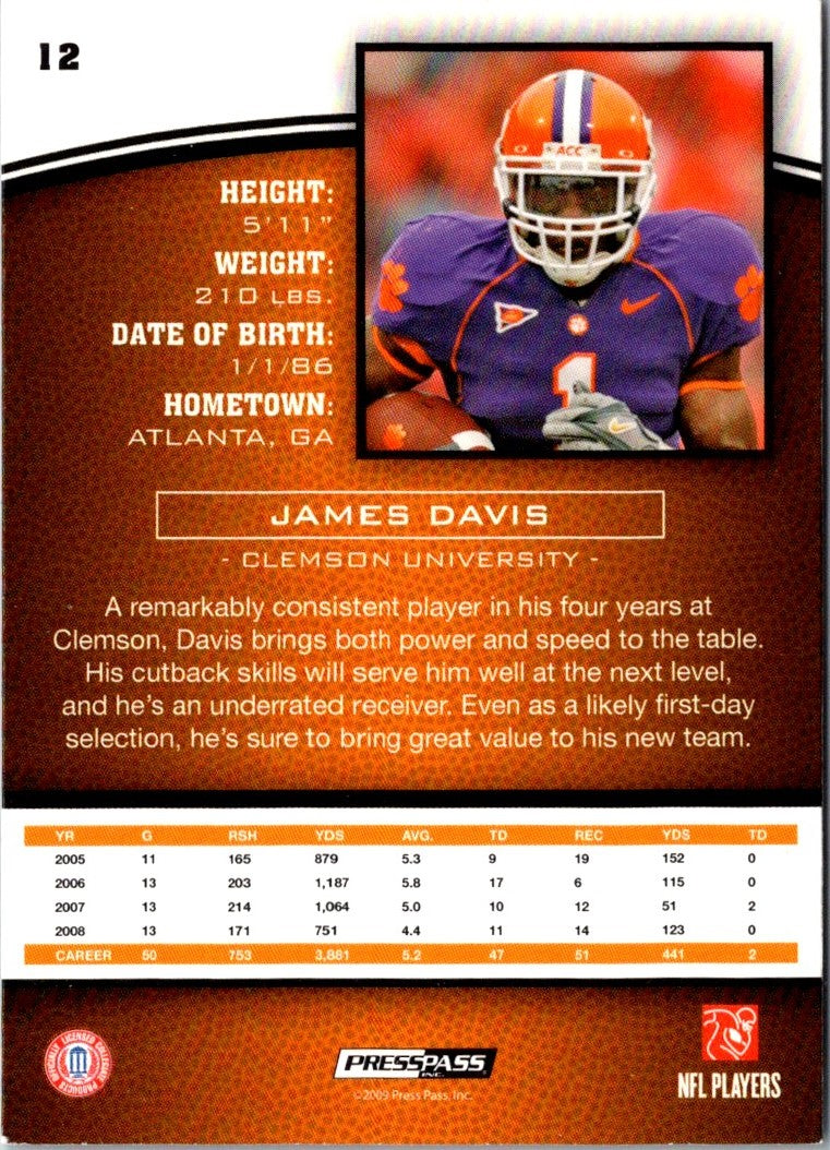 2009 Press Pass James Davis