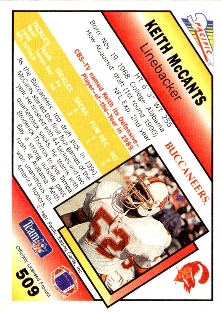 1991 Pacific Keith McCants