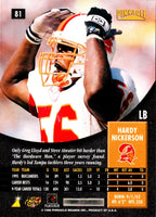 1996 Pinnacle Hardy Nickerson #81