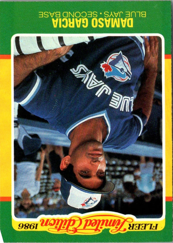 1986 Fleer Limited Edition Damaso Garcia #17