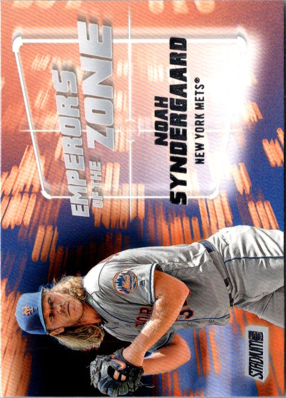 2019 Stadium Club Emperors of the Zone Noah Syndergaard #EZ-13