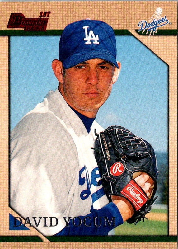 1996 Bowman David Yocum #269 Rookie