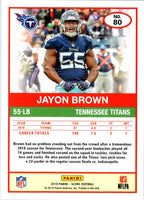 2019 Score Jayon Brown #80