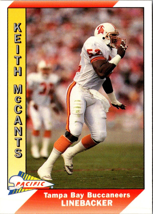 1991 Pacific Keith McCants #509