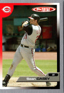 2005 Topps Total Sean Casey