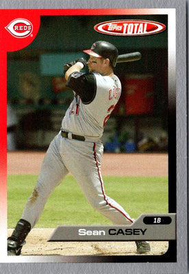 2005 Topps Total Sean Casey #185