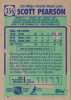 1990 Topps Scott Pearson #356 Rookie