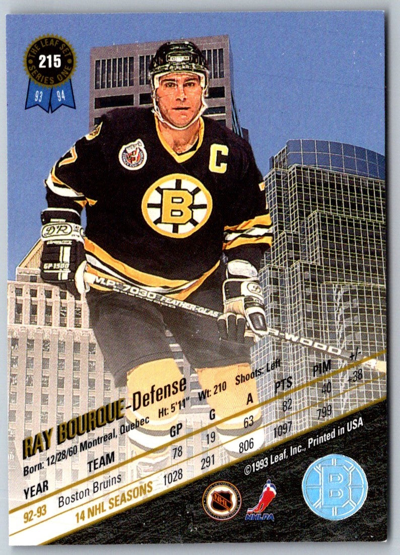 1985 Box Bottoms Ray Bourque