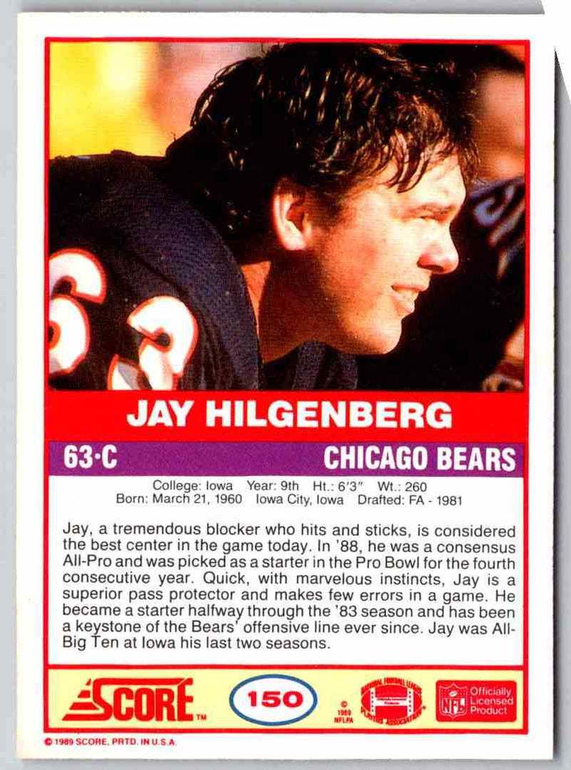 1999 Score Jay Hilgenberg