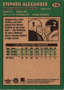 2000 Fleer Tradition Stephen Alexander