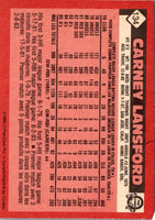 1986 O-Pee-Chee Carney Lansford #134