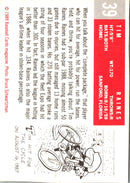 1989 Baseball Card Magazine '59 Topps Replicas Tim Raines