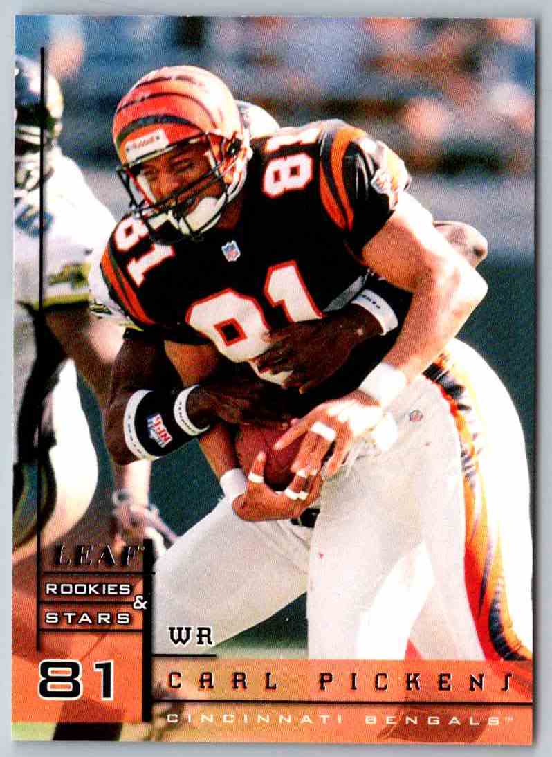 1998 Leaf Rookies And Stars Carl Pickens