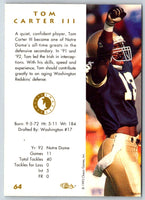 1992 Pro Line Anthony Carter #64