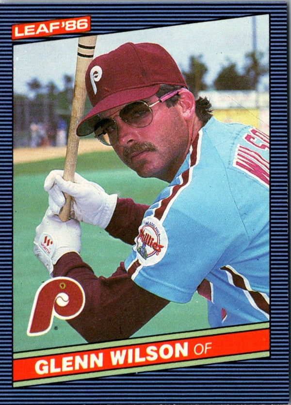 1986 Leaf Glenn Wilson #160