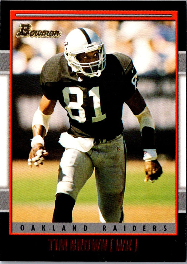 2001 Bowman Tim Brown #64