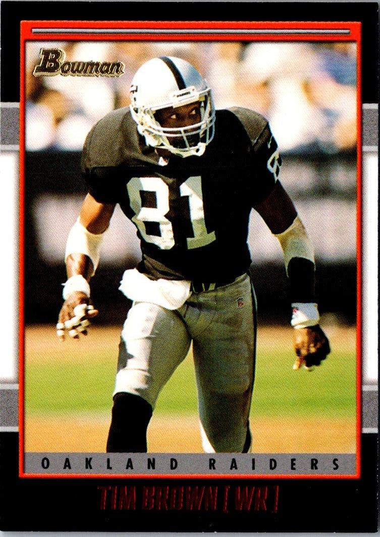 2001 Bowman Tim Brown