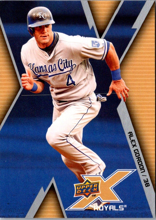 2009 Upper Deck X Alex Gordon #41