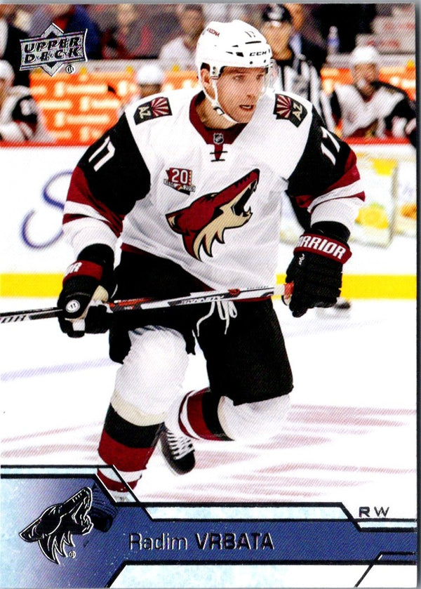 2017 Upper Deck Radim Vrbata #260