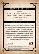 2007 Tristar Prospects Plus Brian Rike