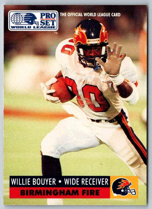 1991 Proset World League Willie Bouyer #45