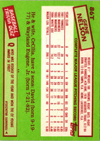 1985 Topps Traded Gene Nelson #86T