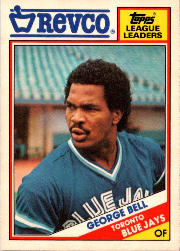 1988 Topps Revco League Leaders George Bell #18