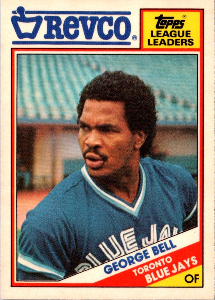 1988 Topps Revco League Leaders George Bell