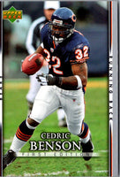 2007 Upper Deck First Edition Cedric Benson #17