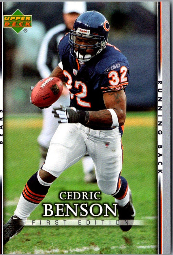 2007 Upper Deck First Edition Cedric Benson #17