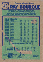 1990 Topps Ray Bourque #43