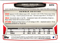 2013 Bowman Chrome Prospects Ismael Guillon #BCP33