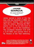 2011 Topps Lineage Jaime Garcia #189