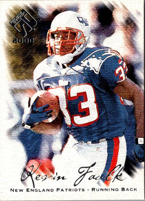 2000 Pacific Private Stock Retail Kevin Faulk #59