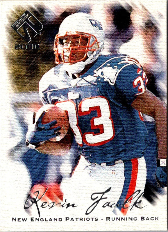 2000 Pacific Private Stock Retail Kevin Faulk #59