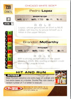 2005 Bowman Heritage 51 Topps Red Backs Brandon McCarthy #21