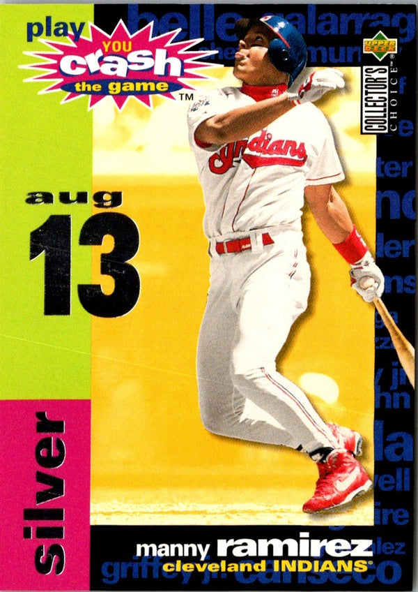 1995 Collector's Choice You Crash the Game Manny Ramirez #CG16B