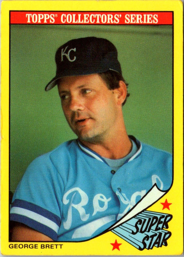 1986 Topps Baseball Champion Superstars George Brett #4